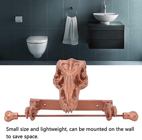 PLPLAAOO držač toaletnog papira, Dinosaur Design toaletni papir stalak za kupaonicu, zidni nosač ručnika za ručnike, lagana