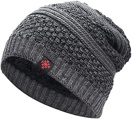 Unsix zimska kapuljača plus šešir toplina Ski baršunasti šešir vanjski vuneni biciklistički baseball lopta za muškarce