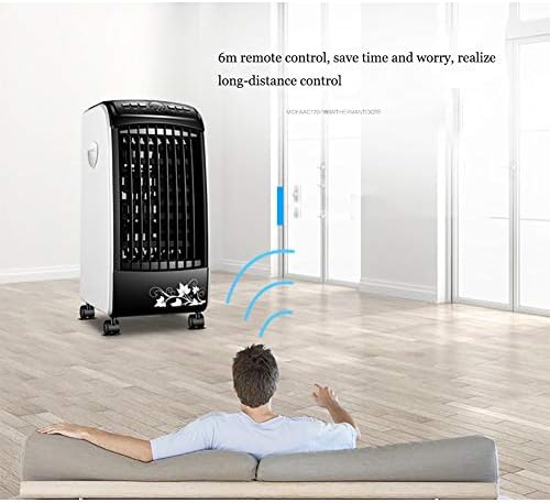 Prijenosni evaporativni hladnjaci, pametni ventilator klima uređaja s daljinskim upravljačem, mini ovlaživač zraka s 4 univerzalna