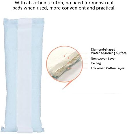 Postporođajna hladna jastuka, 2 PC -a za jednokratnu upotrebu mama perineal cool jastučića žena perinealna medicinska torba