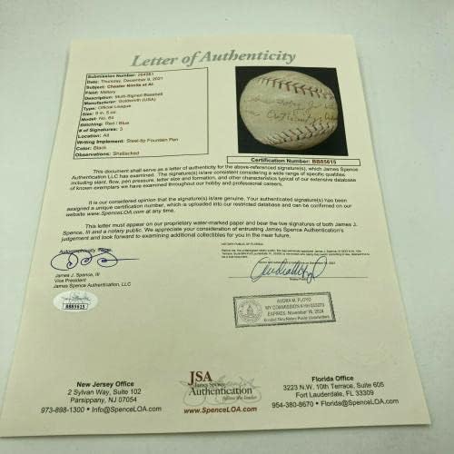 Admiral Chester W. Nimitz potpisao je bejzbol svjetski rat 2. mornarički zapovjednik WW2 JSA COA - Autografirani fakultetski