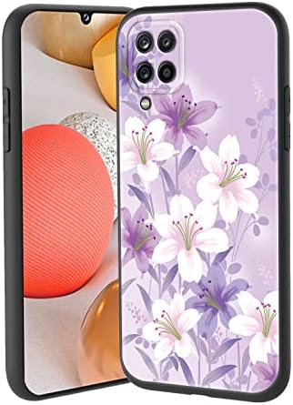 Za Galaxy A42 5G futrola s remenom s trakom, za Samsung A42 5G Telefonske kućište Djevojke Slatke cvijeće Slim Shock otporni