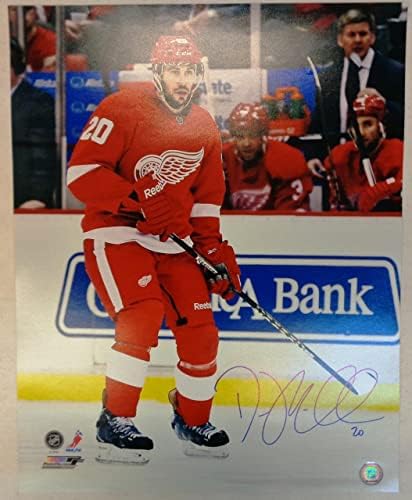 Drew Miller Autografirani Detroit Red Wings 16X20 Fotografija - Autografirane NHL fotografije