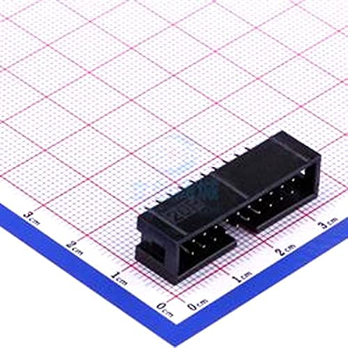 10 PCS 2,54 mm 2x10p In-Line 2x10pin/Bit IDC konektor kroz rupu, P = 2,54 mm-BH254V-20p
