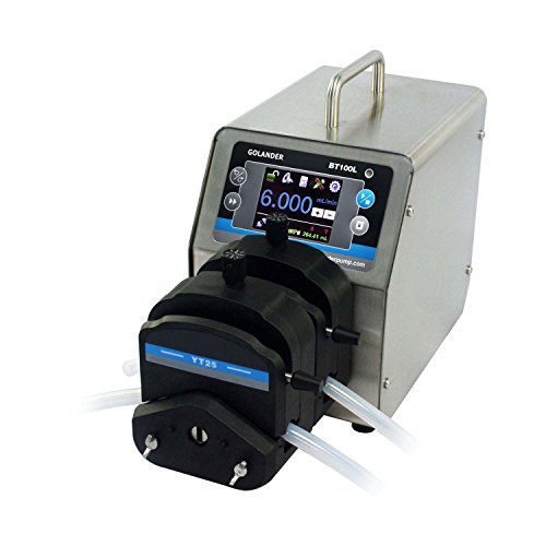 BT100L Inteligentni protočni peristaltička pumpa s glavom pumpe 2¡áyt25, brzina protoka 0,006 ~ 720 ml/min po kanalu