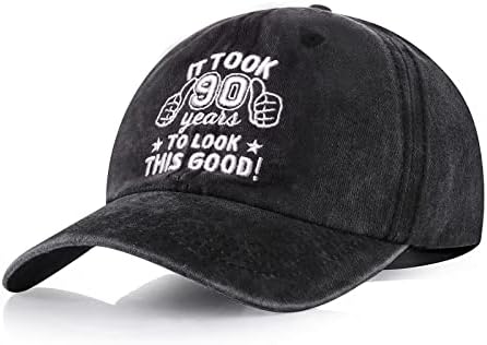 40. 50. 60. 60. 70. rođendanski pokloni za muškarce, Vintage Happy Birthday Ideje za poklon bejzbolske kape Podesivi, smiješni