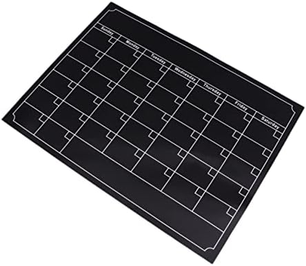 Magiclulu 2pcs kalendar bijela ploča fleksibilan frižider s bijelim pločama bijela ploča tjedni plan magnetska ploča magnetski