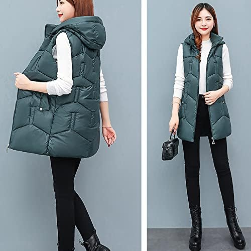 Fragarn ženski kaput, ženska jesen i zimska srednja duljina uklonjiva kapuljača casual dolje pamučna jakna sa jaknom