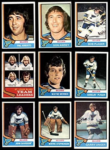 1974-75 Topps St. Louis Blues Team Set St. Louis Blues VG/EX+ Blues