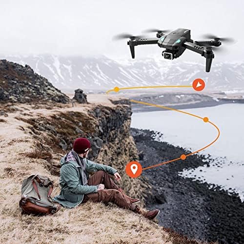 QiyHBVR Dronovi s kamerom za odrasle Kids 4K HD Video, FPV drone za početnike s dugim trajanjem baterije, gravitacijski senzor,