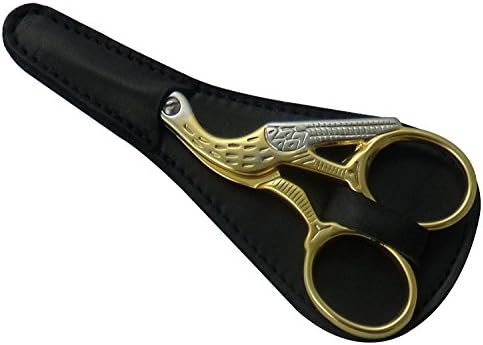3,5 -inčni škare za vez za profesionalne rodove s crnom škatom - Tenartis 375 napravljena u Italiji