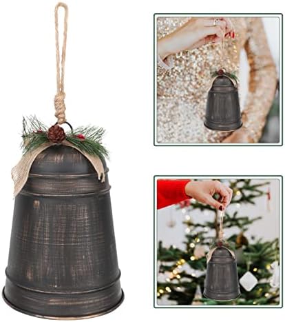 PretTYZOOM rođenje ukrasi božićna zvona Privjesak metal jingle zvono retro xmas drveće viseći ukras ukrasni privjesak za