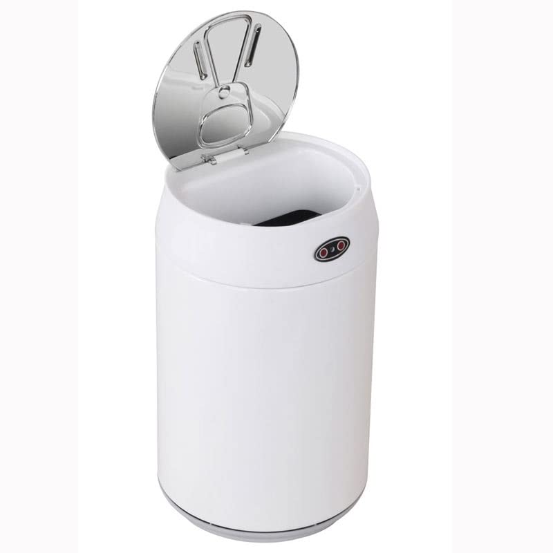 Qdlzlg mini senzor smeće od nehrđajućeg čelika može automatsko zatvoriti otpad kante za smeće kante za kantu za napajanje