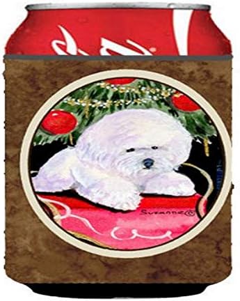 Caroline's Treasures SS8957CC Božićno drvce s bichon frize limenkom ili zagrljajem boca, može hladniji rukav zagrljaj zagrljaj