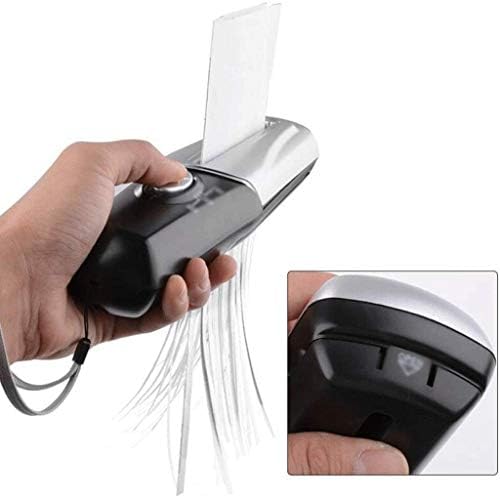 Ylyajy Mini ručni rezač papira SHREDDER CUTS USB/baterije upravljani stroj za rezanje za uredski pribor za ured