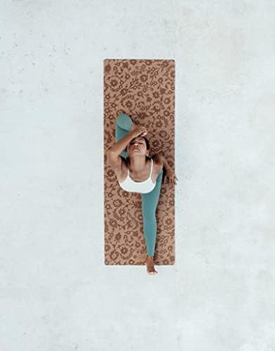 Joga Design Lab | Cork joga prostirka | Eko luksuz | Idealno za vruću jogu, moć, bikram, ashtanga, znojne vježbe | Kvaliteta