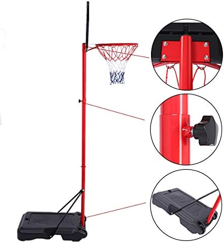 Prijenosni Odvojivi podesivi stalak za košarku za tinejdžere