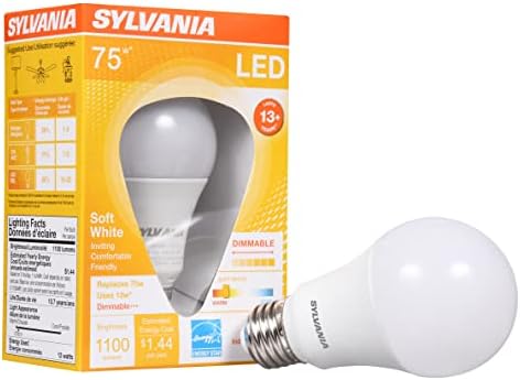 LED žarulja od 5,5 vata, ekvivalentna 40 vata, 13 godina, prigušiva, 450 lumena. 2700mb, nježno bijela-1 pakiranje