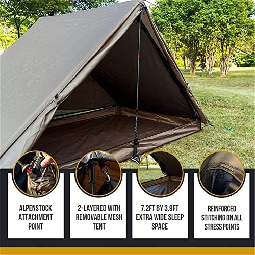 VHG inovacijski šator Easy Postavljanje 3-sezonske sklonište za preživljavanje za avanturiste planinarenje kampiranje 3 sezone