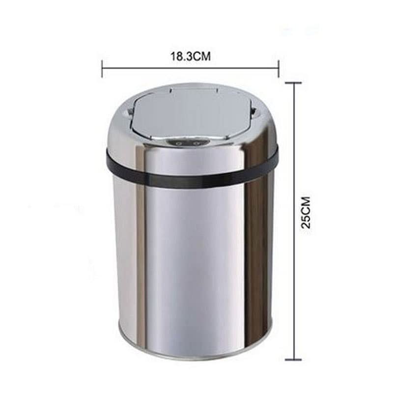 Kanta za smeće od nehrđajućeg čelika sa senzorom bucket automatski Bucket za smeće Bucket okrugli oblik pepeljara za kućni