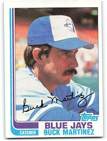 Baseball MLB 1982 Topps 314 Buck Martinez 314 EX/NM Blue Jays