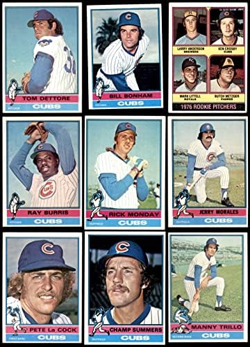 1976. Topps Chicago Cubs u blizini Team Set Chicago Cubs Ex+ Cubs