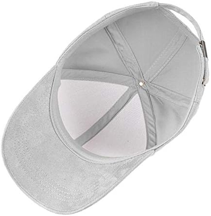 Klasična bejzbolska kapa od umjetne kože i antilopa, baršunaste kape za tatu, podesivi casual niskoprofilni šešir za tatu