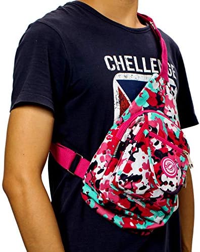 Chrysansmile putničke križne vrećice za žene za žene jednostruki vodootporni ruksak na ramenu za planinarenje unisex