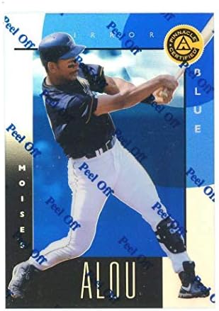 1998. Pinnacle Certified Mirror Blue 67 Moises Alou Bankrot test izdanje Rookie - Nepotpisane bejzbolske karte