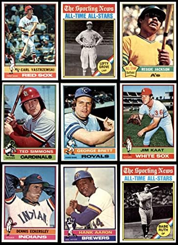 1976. Topps bejzbol Kompletni set NM/MT