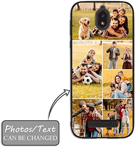 SUSUTIFY Custom Personalizirani slučaj telefona za Blu View 2 Dizajnirajte vlastiti multi slika kolaža vitka mekanog crnog