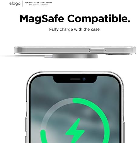 Elago Clear Case kompatibilan s futrolom za iPhone 12 i kompatibilan s iPhoneom 12 Pro futrolom 6,1 inča, futrola otporna