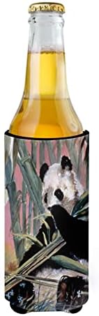 Caroline's Treasures jMK1190muk Giant Panda Ultra Hugger za tanke limenke, Can Cooler Shoove Hugger Stroj za pranje pića