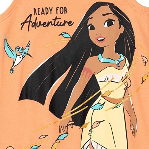Disney princeza Rapunzel Ariel Belle Jasmine Aurora Baby Girls Snap Romper i traka za glavu novorođenčad do mališana