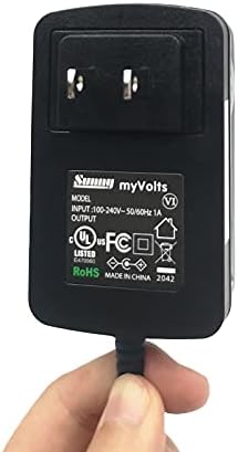 MyVolts 9V adapter za napajanje kompatibilan s/zamjena za Philips PET835/00 DVD player - US Plup