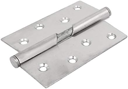 X-DREE 4 '' Duljina nehrđajućeg čelika Lift Podizanje šarki srebrni ton (4 '' longitud acero inoxidat bisagra de elgeación