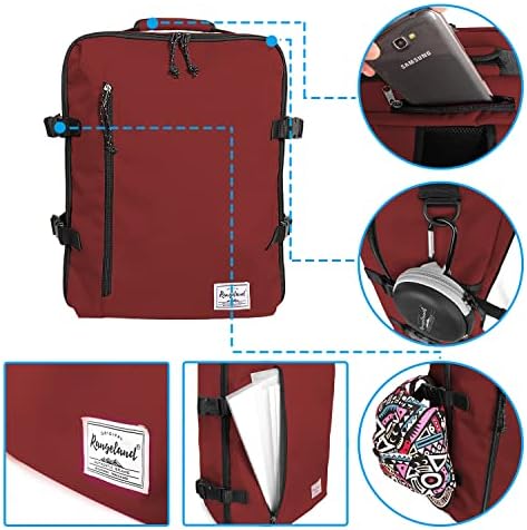 Rangeland Lagani ruksak za podmatanje za odjeću Putujte preko noći Žene muškarci, 15,6 Minimalistički ruksak laptopa, stilski
