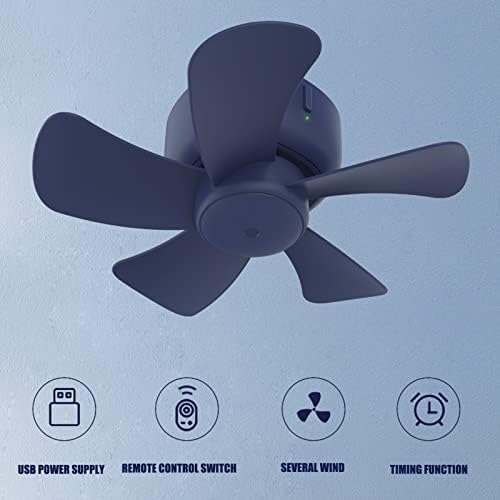 Chiciris kampiranje stropni ventilator, prijenosni stropni ventilator, mini USB stropni ventilatori daljinsko upravljanje