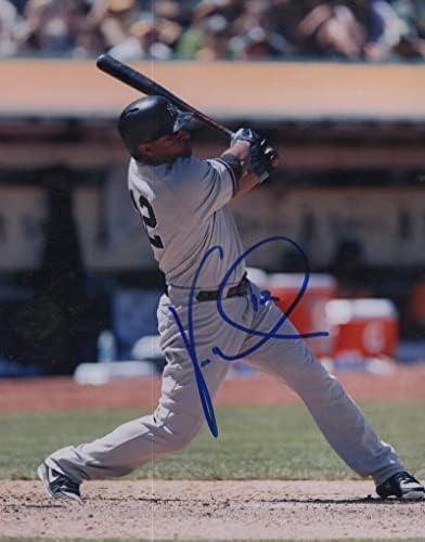 Vernon Wells New York Yankees potpisao Autographed 8x10 Fotografija W/CoA - Autografirane MLB fotografije