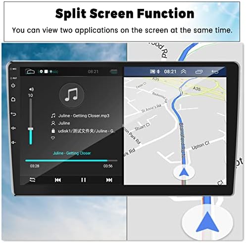 2+32G 10,1 inčni jedan DIN DIN Univerzalni automobil Stereo android 11 Multimedia Player zaslon osjetljivog zaslona Radio