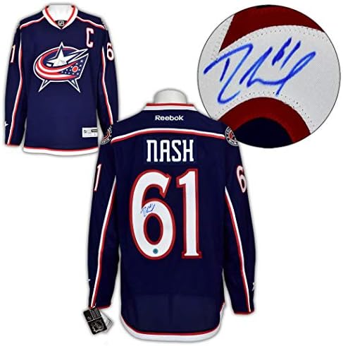 Rick Nash Columbus Blue Jackets Autografirani reebok Jersey - Autografirani NHL dresovi