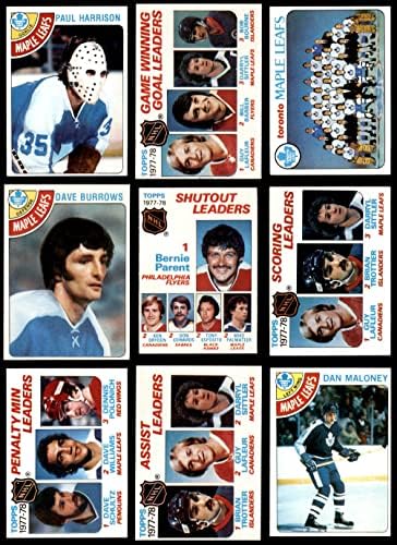 1978-79 Topps Toronto Maple Leafs u blizini Team Set Toronto Maple Leafs Ex/Mt Maple Leafs
