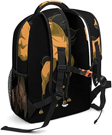 Žuti ruksaci ruksaka modne torbe za rame lagane težine višestrukih džepova za školski rad u kupovini