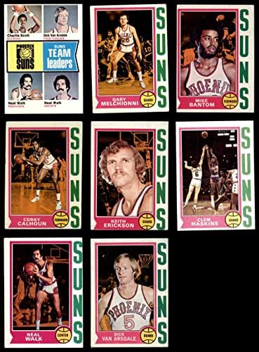 1974-75 Topps Phoenix Suns Team Set Phoenix Suns vg Suns