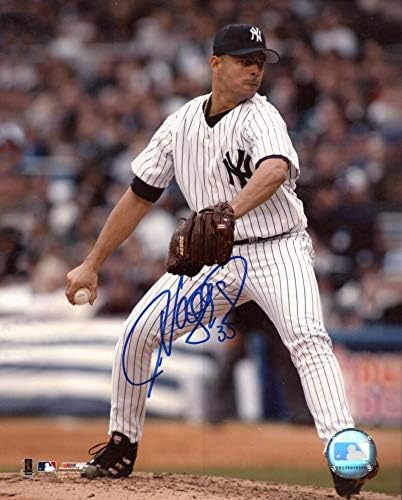 Javier Vazquez New York Yankees potpisao je autogramirani 8x10 fotografija w/coa