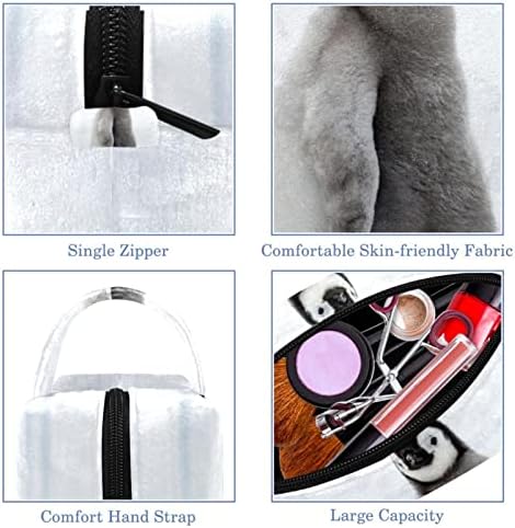 Tbouobt kozmetičke torbe za žene, šminkanje toaletne vrećice Organizator Toaletne vrećice, Animal Penguin