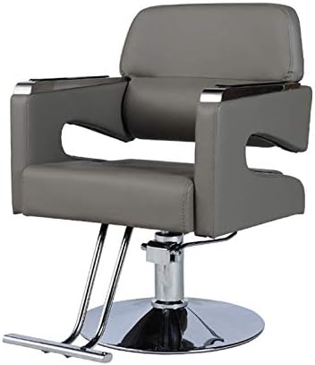 Vintage salon stolica hidraulična kozmetička oprema, hidraulična naslonjena brijačnica stolica salona salona salona, ​​kozmetički