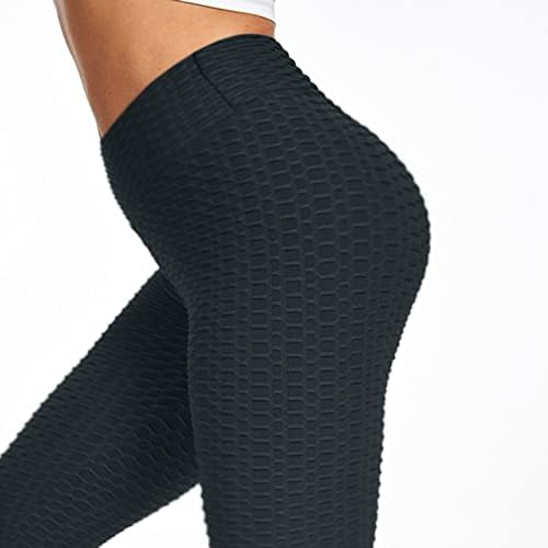 Yoga hlače za žene visoki struk kompresija Trbušnih hlača za vježbanje.