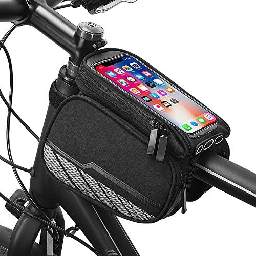 Syksol Guangming - Torba s prednjim okvirom za biciklističke telefone, Biciklistička vodootporna torba s dodirnim zaslonom,