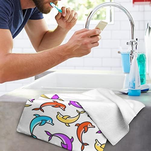 Delfini za skakanje u boji Lice ručnik Premium ručnici za pranje krpe za pranje hotela i kupaonice